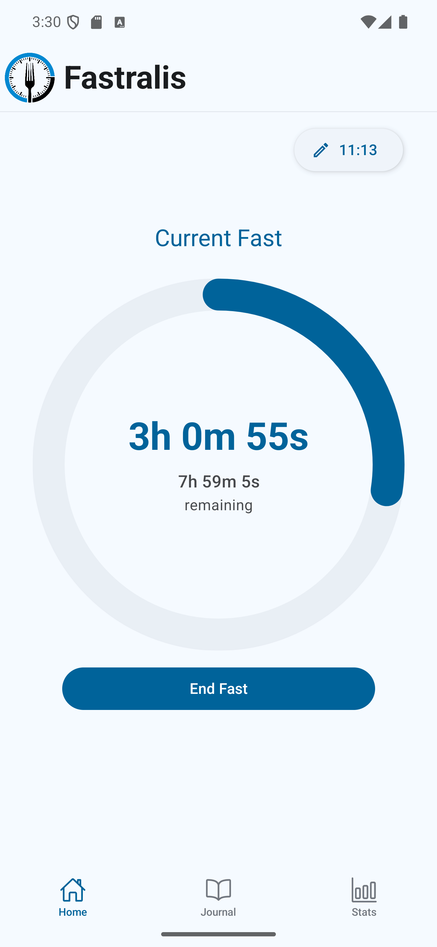 Fastralis app screenshot